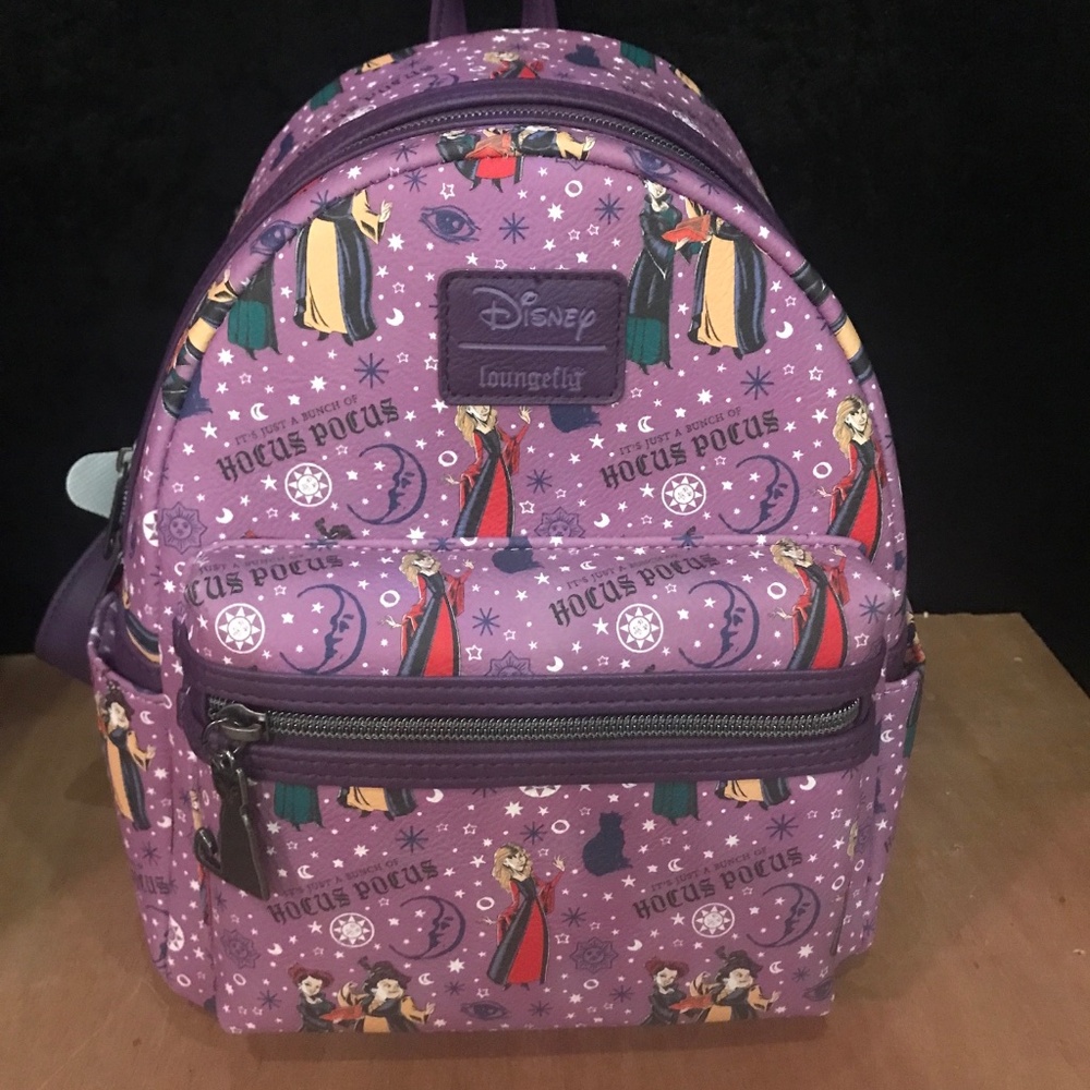 Hocus Pocus Loungefly Mini Backpack RARE FIND!